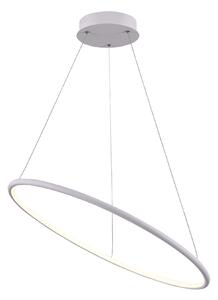Lampada pendente Modern in Metallo Nola Bianco