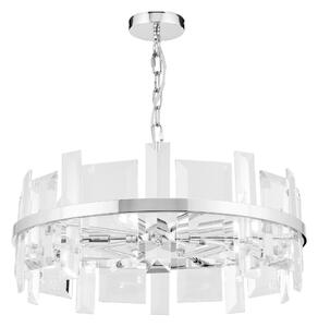 Lampada pendente Modern in Metallo Cerezo Cromo