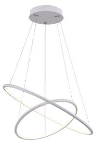 Lampada pendente Modern in Metallo Nola Bianco