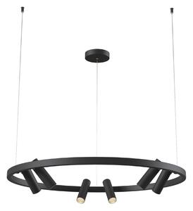 Lampada pendente Modern in Metallo e Acrilico Satellite Nero