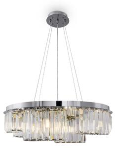 Lampada pendente Modern in Acciaio inossidabile Colline Cromo