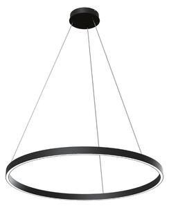 Lampada pendente Modern in Alluminio Rim Nero