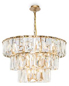 Lampada pendente Modern in Metallo Puntes Oro