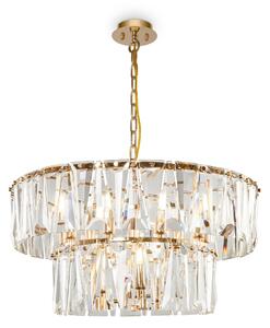 Lampada pendente Modern in Metallo Puntes Oro