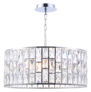Lampadario Modern in Metallo Gelid Cromo