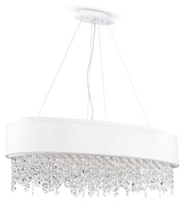 Lampada pendente Modern in Metallo Manfred Bianco