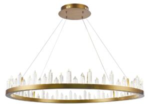 Lampada pendente Modern in Metallo Gletscher Ottone
