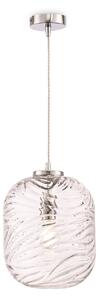 Lampada pendente Pendant in Metallo Dunas Cromo