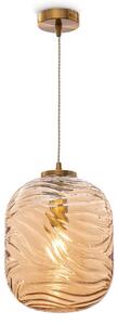 Lampada pendente Pendant in Metallo Dunas Ottone