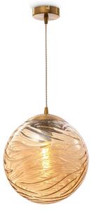 Lampada pendente Pendant in Metallo Dunas Ottone