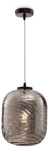 Lampada pendente Pendant in Metallo Dunas Opaco Nero