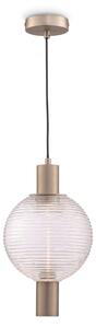 Lampada pendente Pendant in Metallo Rueca Nickel