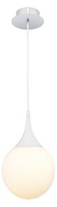 Lampada pendente Pendant in Metallo Dewdrop Bianco