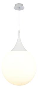 Lampada pendente Pendant in Metallo Dewdrop Bianco