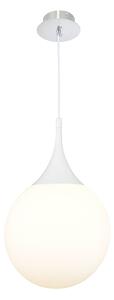 Lampada pendente Pendant in Metallo Dewdrop Bianco