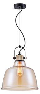 Lampada pendente Pendant in Metallo Irving Nero