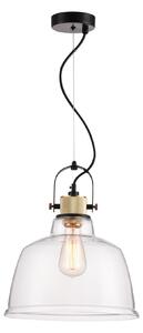 Lampada pendente Pendant in Metallo Irving Nero
