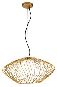 Lampada pendente Pendant in Metallo Plec Oro