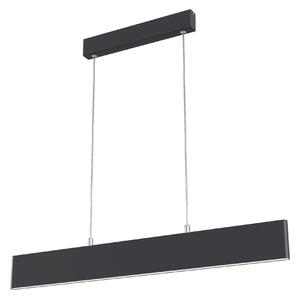Lampada pendente Pendant in Metallo Step Nero