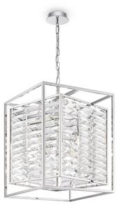 Lampada pendente Neoclassic in Metallo Tening Cromo