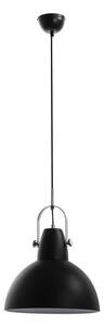 Lampada a Sospensione 38x38xH165 cm Paralume in Metallo Kande Paralume nero opaco