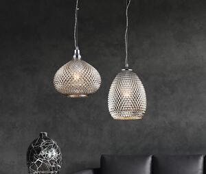 Lampada pendente Pendant in Metallo Moreno Cromo