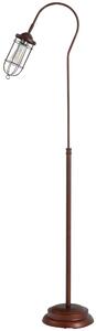 Lampada da Terra Vintage in Metallo Ø25x157 cm Bronzo