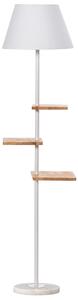 Lampada da Terra Ø38x155 cm E27 40W Base in Marmo Bianco