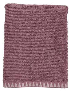 Maison Sucrée Asciugamani Viso e Ospite Brera var.34 Legno Rosa Spugna 100% Cotone