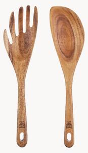 Set di 2 posate da insalata in legno di acacia Skov