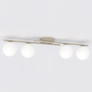 Lampada da soffitto KAIRO 4 4xE14 in Acciaio - Mokka