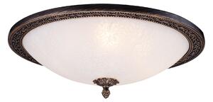 Plafoniera Ceiling & Wall in Metallo Aritos Marrone con Oro