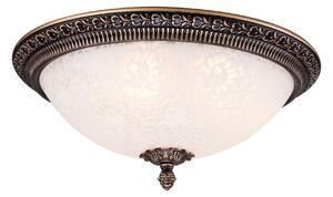 Plafoniera Ceiling & Wall in Metallo Pascal Bronzo Antique