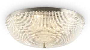 Plafoniera Ceiling & Wall in Metallo Coupe Nickel