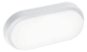 Plafoniera da Esterno a LED 8W Ovale Sovil Laser Bianco