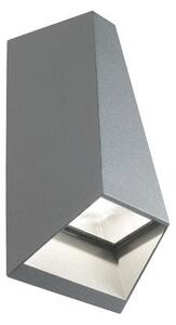 Applique da Esterno a LED 2x4W Doppia Emissione Sovil Dakota Grigio