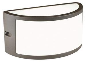 Applique da Esterno a LED 10W a Mezza Luna Sovil Petit Marrone