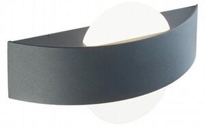 Applique da Esterno a LED 10W Ovale Sovil Dexter Grigio