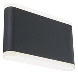 Applique da Esterno a LED 7W+7W 3000K Sovil Grigio