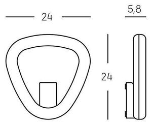 Applique da Esterno a LED 20W 3000K Sovil Bianco
