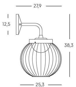 Applique da Esterno a LED 20W 4000K Sovil Nero