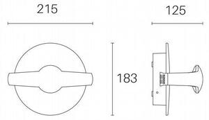 Applique da Esterno a LED Led 3000K Sovil Grigio