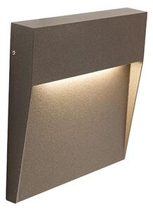 Lampada Segna Passo da Esterno a LED 6W 3000K Sovil Marrone