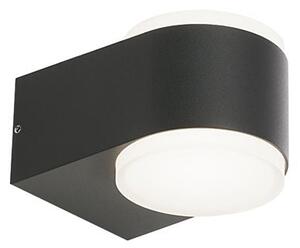 Applique da Esterno a LED 4W+4W 4000K Sovil Grigio