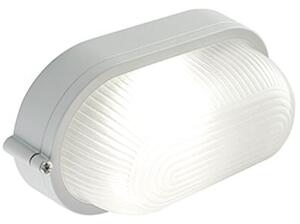 Plafoniera Ovale da Esterno a LED 10W 3000K Sovil Alluminio