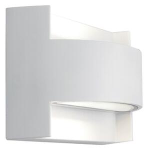 Lampada Applique Emissione in Alto e Basso Colore Bianco per Esterno Linea Umbe Sovil