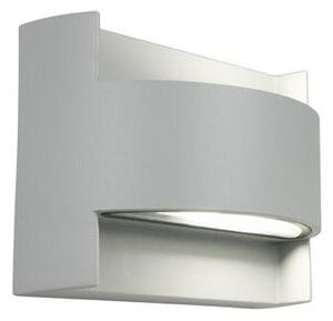 Lampada Applique Emissione in Alto e Basso Colore Alluminio per Esterno Linea Umbe Sovil