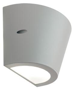 Lampada Applique Conico Colore Alluminio per Esterno Linea Umbe Sovil