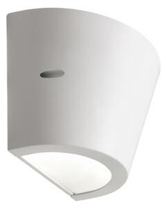Lampada Applique Conico Colore Bianco per Esterno Linea Umbe Sovil