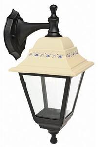 Lampada Applique Lanterna Componibile Quadrata Up&Down Colore Bianco e Nero per Esterno Linea Marine Sovil